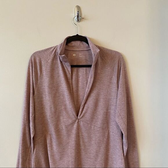 10Tree - InMotion 1/4 Zip Women's Sport Long Sleeve Top - Picture 6 of 11